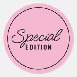 Elegante Special Edition Script Ronde Sticker