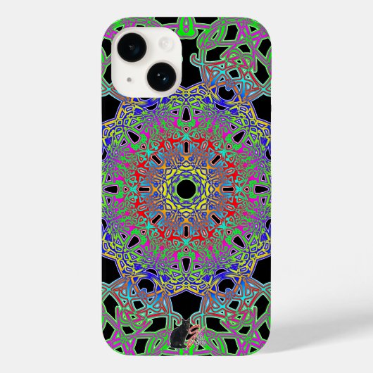 Elegante Spectra Glyph Case-Mate iPhone Case (Achterkant)