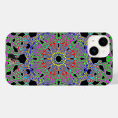Elegante Spectra Glyph Case-Mate iPhone Case (Achterkant (horizontaal))