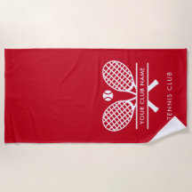 Elegante Sportclub Naam Tennis Rood Team