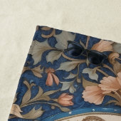 Elegante springdolfijn William Morris geïnspireerd Strandlaken (In situ)