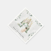 Elegante sprookjesprinses | Verjaardagsfeestje Servet (Hoek)