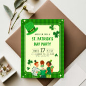 Elegante St. Patrick's Day-feestuitnodiging Kaart