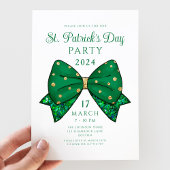 Elegante St. Patrick's Day-feestuitnodiging Kaart