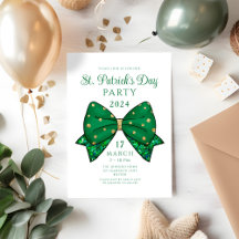 Elegante St. Patrick's Day-feestuitnodiging