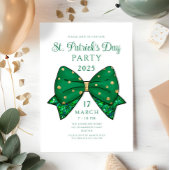 Elegante St. Patrick's Day-feestuitnodiging Kaart