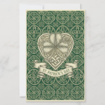 Elegante St. Patrick's Day Ierse Klaver Waarde