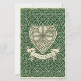 Elegante St. Patrick's Day Ierse Klaver Waarde