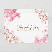  "Elegante standaard ansichtkaart bedankkaart" Briefkaart (Voorkant / Achterkant)