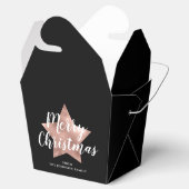 Elegante Star Merry Christmas Favor Box Bedankdoosjes (Geopend)