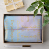 Elegante Star Rainbow Calligraphy Surprise DIY naa Tissuepapier (Geschenk)