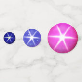Elegante Star Saffier Edelstenen Confetti (Achterkanten)