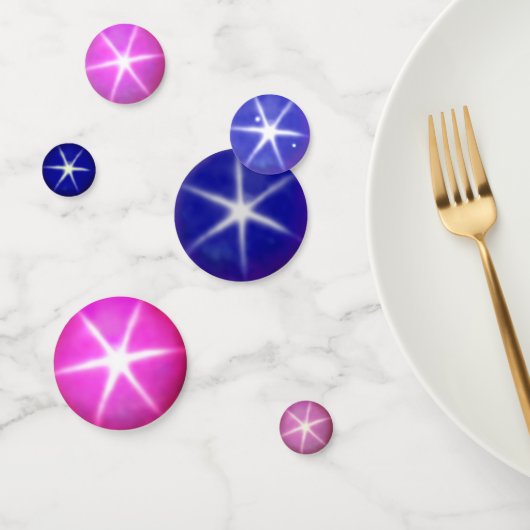 Elegante Star Saffier Edelstenen Confetti (Groep)