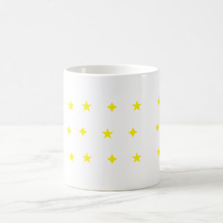 Elegante Star & Sparkle Pattern Mok