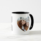 Elegante start met letter X monogram Mok (Voorkant rechts)