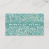 Elegante stenen stip Valentijnsdag feest ticket (Voorkant)