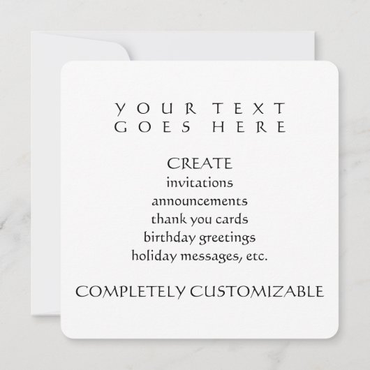 elegante ster van david kaart (Achterkant)