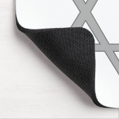 elegante ster van david muismat (Hoek)