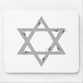 elegante ster van david muismat (Voorkant)