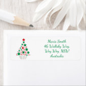 Elegante sterboom etiket (Insitu)