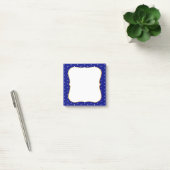 Elegante sterren op koningsblauw post-it® notes (Kantoor)