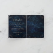 Elegante sterrenhemel Trouwdag Himmelse Bruiloft (Binnen)