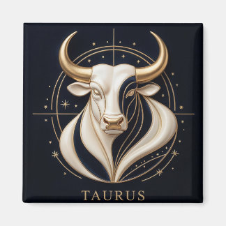♉ Elegante Stier Zodiac Gouden Stier Astrologie ✨ Magneet