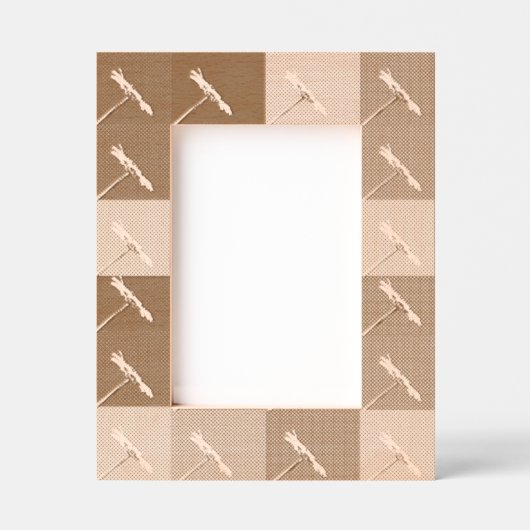 Elegante  stijl bloemmotieven gegraveerde lijstjes (Voorkant)