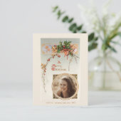 Elegante Stijl Holly en Foto Briefkaart (Staand voorkant)