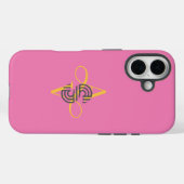 Elegante stijlvol modern Case-Mate iPhone case (Achterkant (horizontaal))