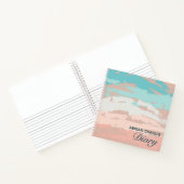 Elegante stijlvolle Abstracte kunst trendy dagboek Notitieboek (Binnen)