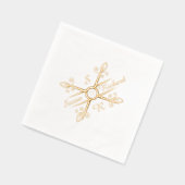 Elegante Stijlvolle bruiloft Folie Servetten (Links)