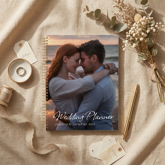 Elegante stijlvolle fotokoppel Planner