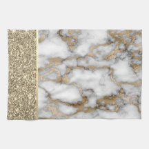 Elegante Stijlvolle Gouden Glitter Glanzende Witte