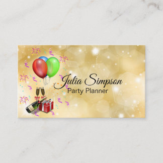 Elegante, stijlvolle, gouden, prachtige, kleurrijk visitekaartje