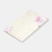 Elegante stijlvolle kersenboom post-it® notes (Schuin)