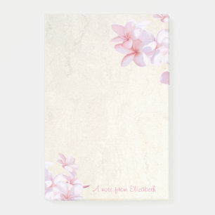 Elegante stijlvolle kersenboom post-it® notes