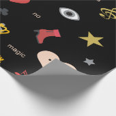 elegante stijlvolle kusjes, lippen, harten, uilen, cadeaupapier (Hoek)