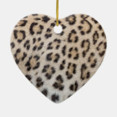 Elegante stijlvolle luipaard cheetah bont print pa keramisch ornament (Achterkant)