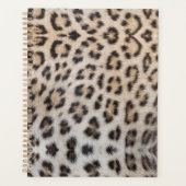 Elegante stijlvolle luipaard cheetah bont print pa planner (Voorkant)