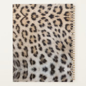 Elegante stijlvolle luipaard cheetah bont print pa planner (Achterkant)