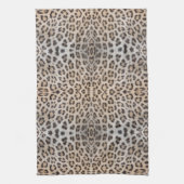 Elegante stijlvolle luipaard cheetah bont print pa theedoek (Verticaal)