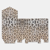 Elegante stijlvolle luipaard cheetah bont print tr bedankdoosjes (Ongevouwen)