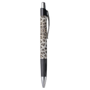 Elegante stijlvolle luipaard jachtluipaard bont di pen