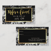 Elegante stijlvolle marmeren steen, frame referral (Voorkant / Achterkant)