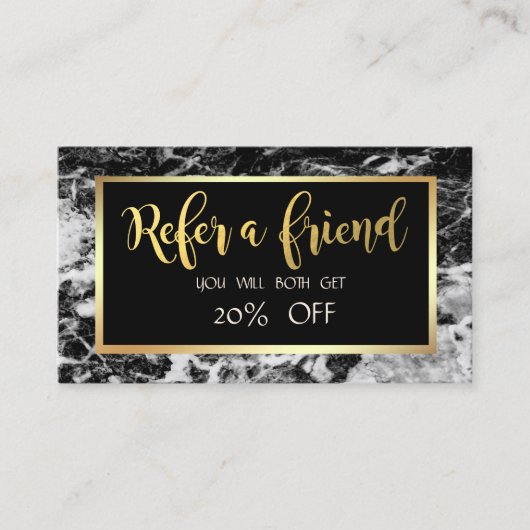 Elegante stijlvolle marmeren steen, frame referral (Voorkant)