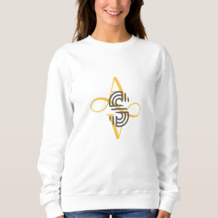 Elegante stijlvolle moderne unisex kleding trui