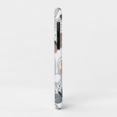 Elegante stijlvolle mooie vlinders gepersonaliseer Case-Mate iPhone case (Achterkant/links)