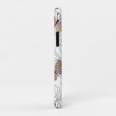 Elegante stijlvolle mooie vlinders gepersonaliseer Case-Mate iPhone case (Achterkant/rechts)