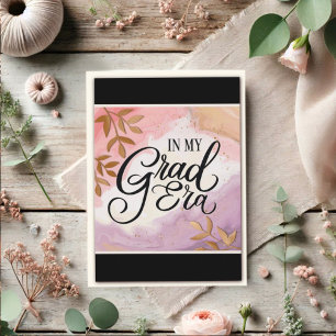 Elegante stijlvolle pastel girly in mijn Afstudeer Kaart